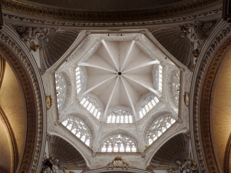 Catedral de Val&egrave;ncia Transept Dome.